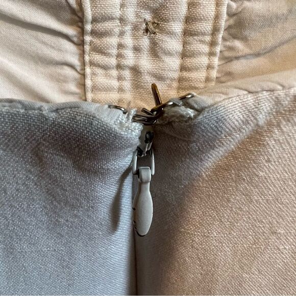 Banana Republic Linen Blend Button Down Dress size 6P - Picture 5 of 10